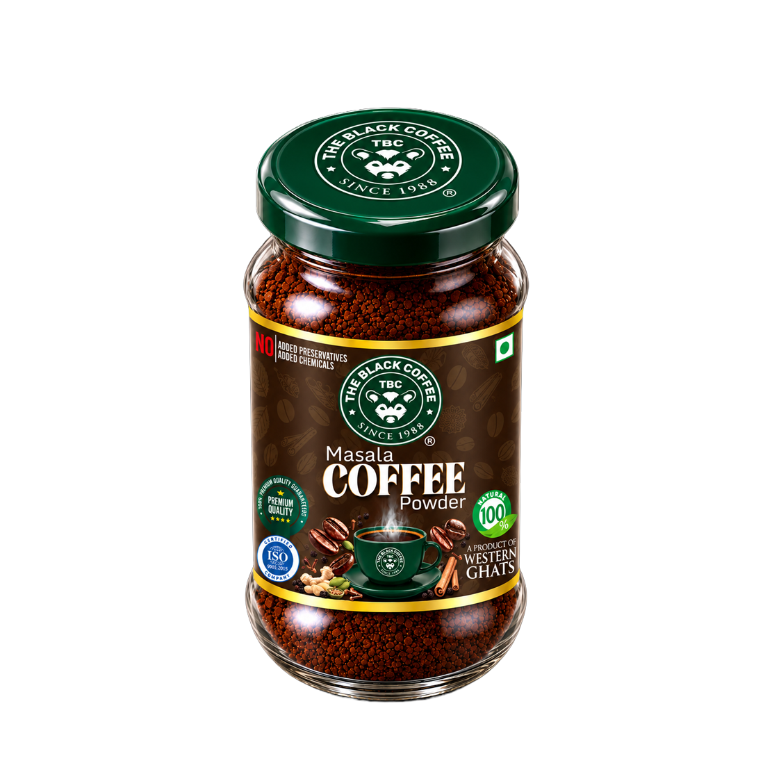 THE BLACK COFFEE: Masala Coffee Powder|125g