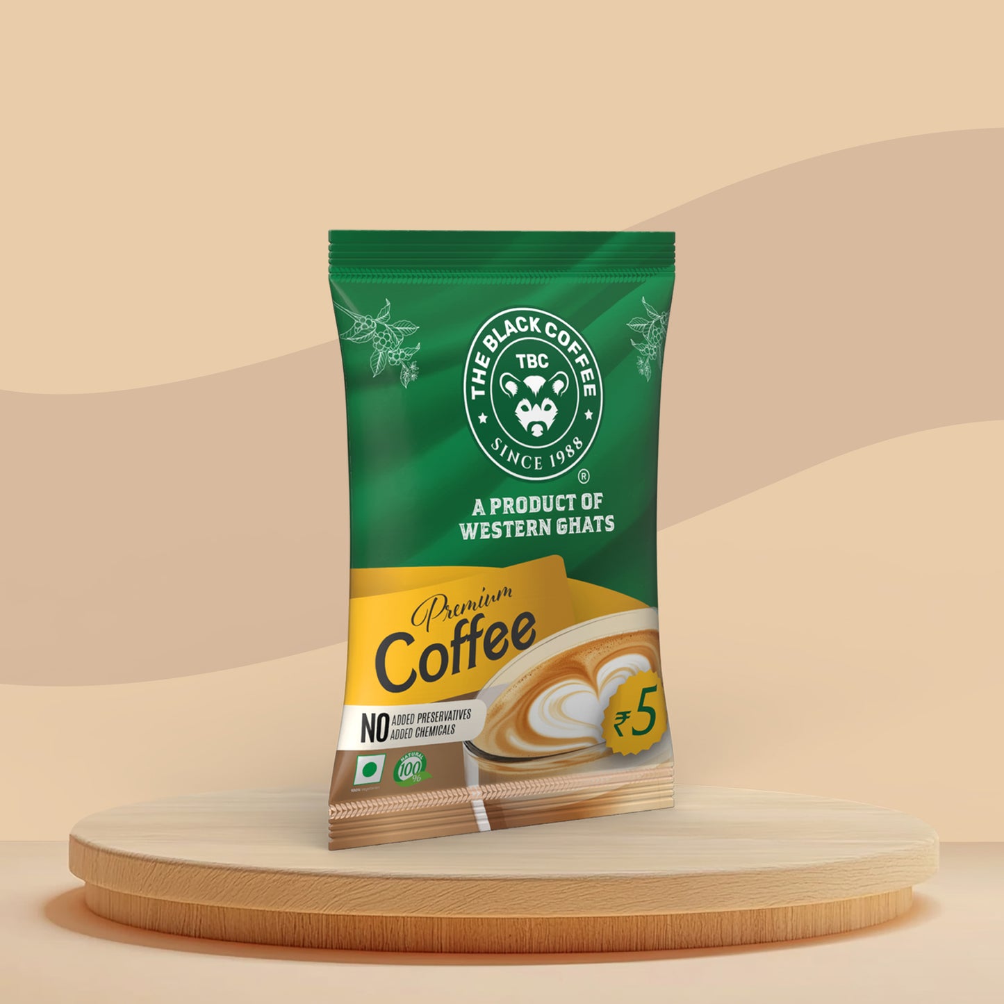 The Black Coffee – Organic Coffee 5₹ Sachets Bundle