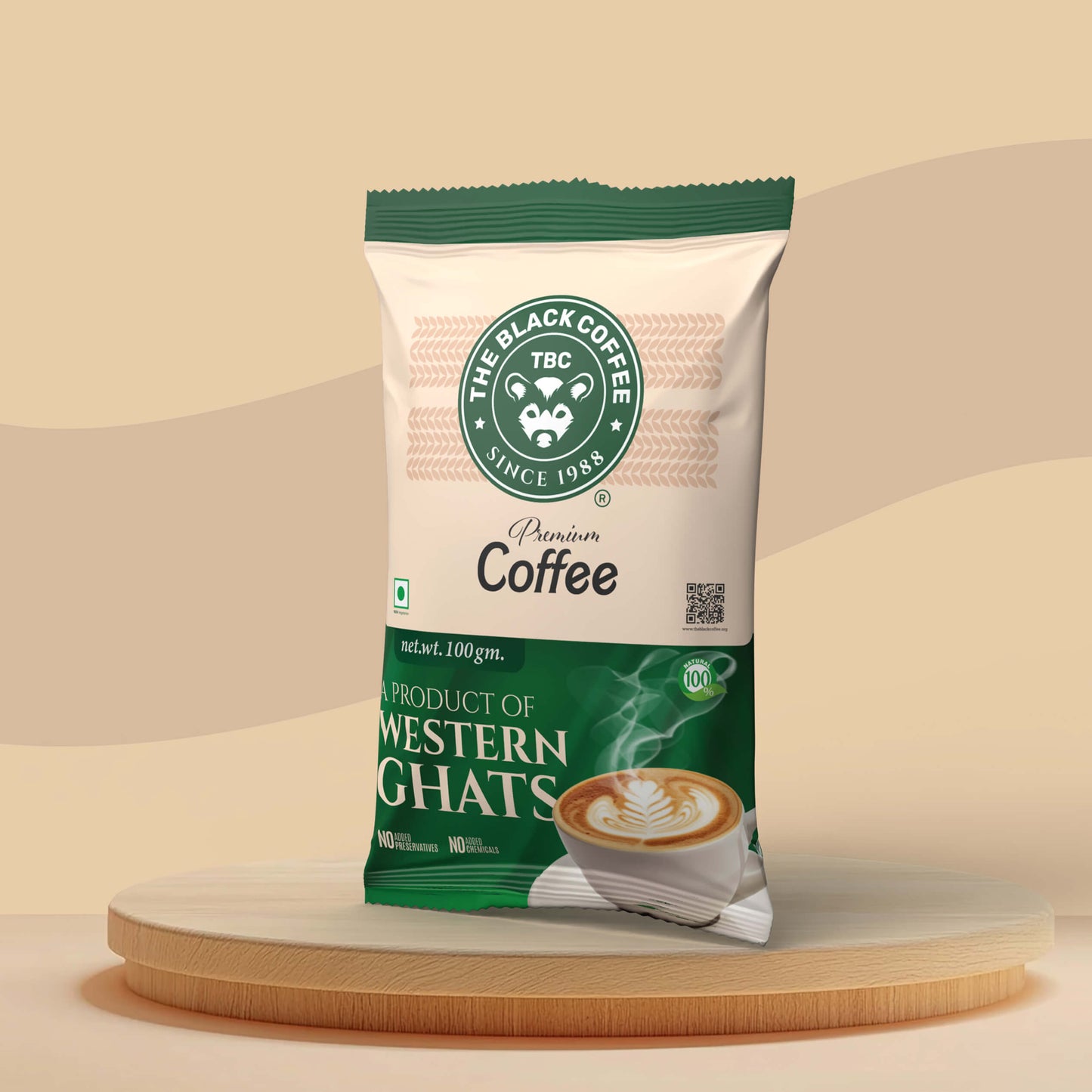 The Black Coffee – Premium 100g Graded Coffee Pack