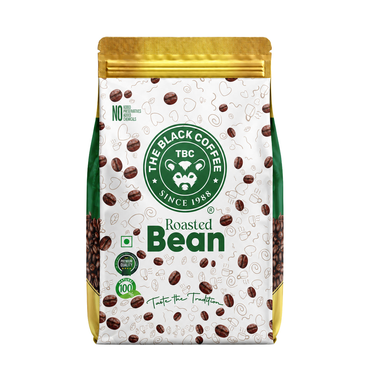 THE BLACK COFFEE – Chicchi di caffè Arabica Premium | 1kg