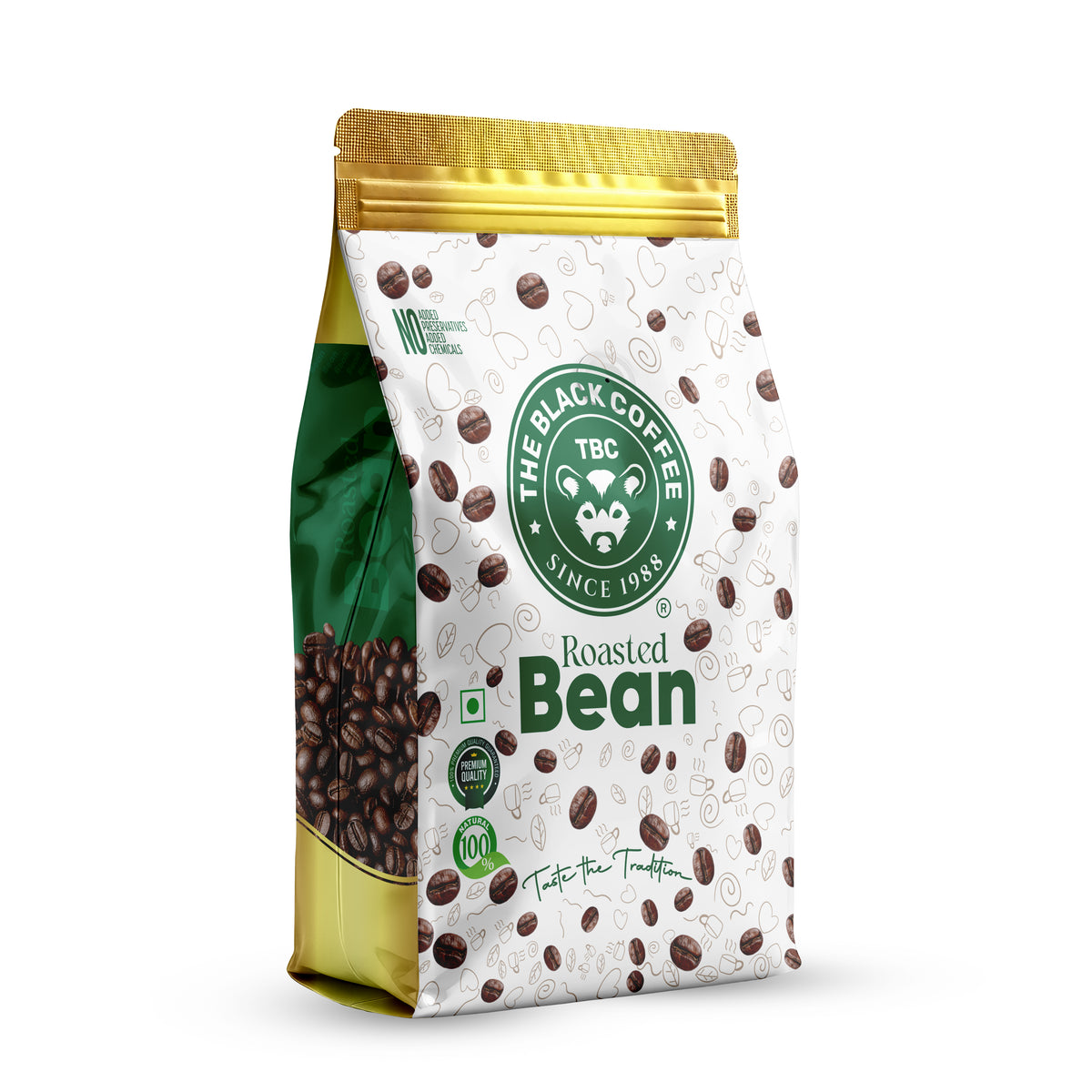 THE BLACK COFFEE – Premium Robusta Coffee Beans |1kg