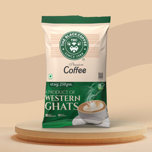 The Black Coffee – Premium 250g Coffee Powder, Pure & Fresh