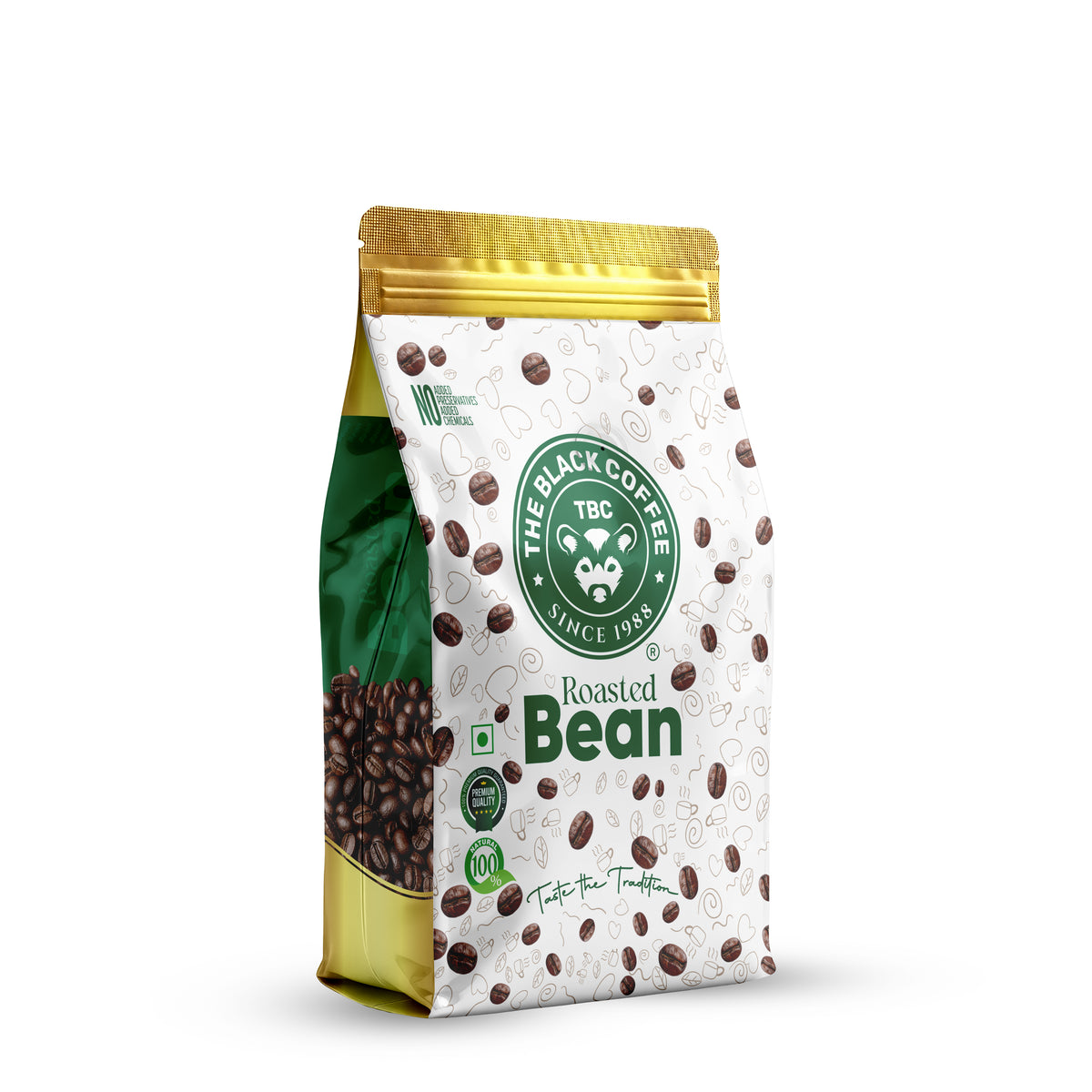 THE BLACK COFFEE – Premium Robusta Coffee Beans |500g