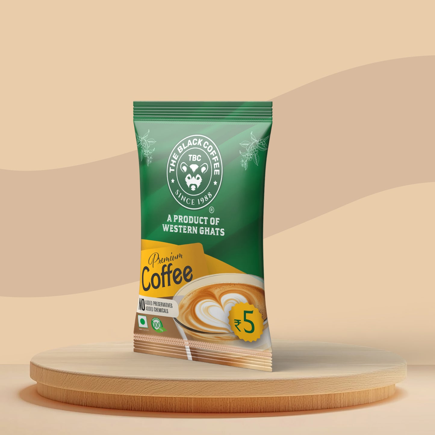 The Black Coffee – Organic Coffee 5₹ Sachets Bundle