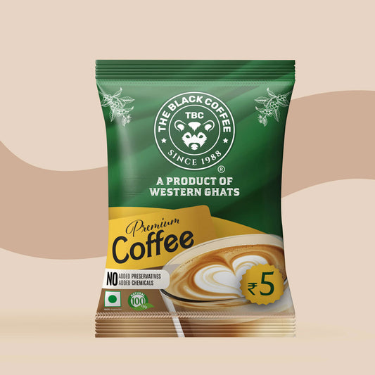 The Black Coffee – Organic Coffee 5₹ Sachets Bundle