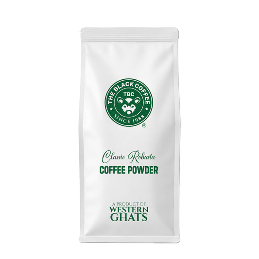 THE BLACK COFFEE Classic Robusta Coffee Powder – 1kg