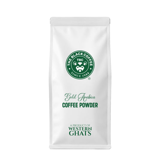 THE BLACK COFFEE Gold Arabica Coffee Powder – 1kg