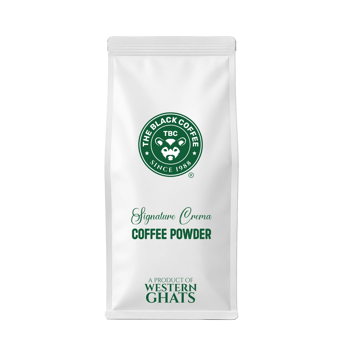 THE BLACK COFFEE Signature Crema Coffee Powder – 1kg