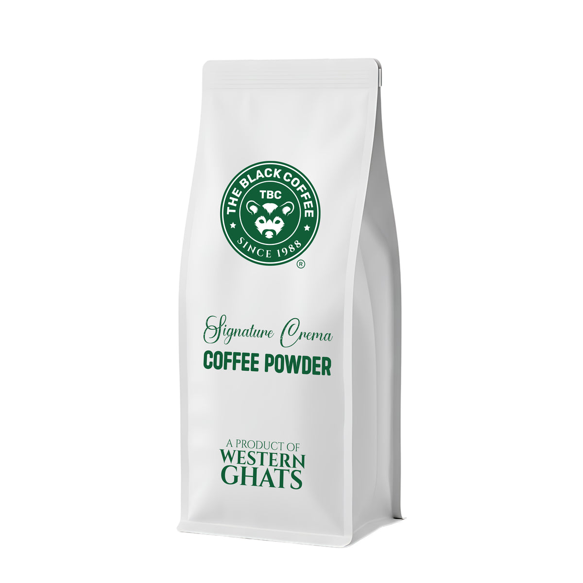 THE BLACK COFFEE Signature Crema Coffee Powder – 1kg