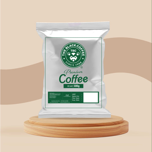 The Black Coffee – Premium Pure Coffee Powder Without Chicory- (500g Pack)