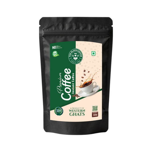 The Black Coffee – Premium Instant Coffee (500g Pack)