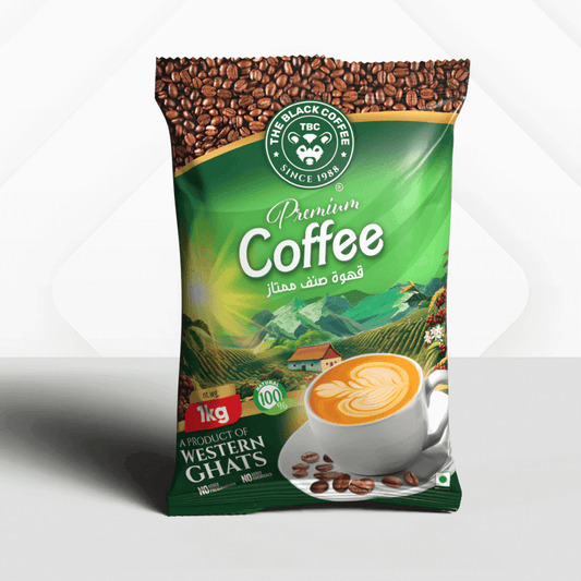 The Black Coffee – Organic Beans & Coffee Powder from Kerala